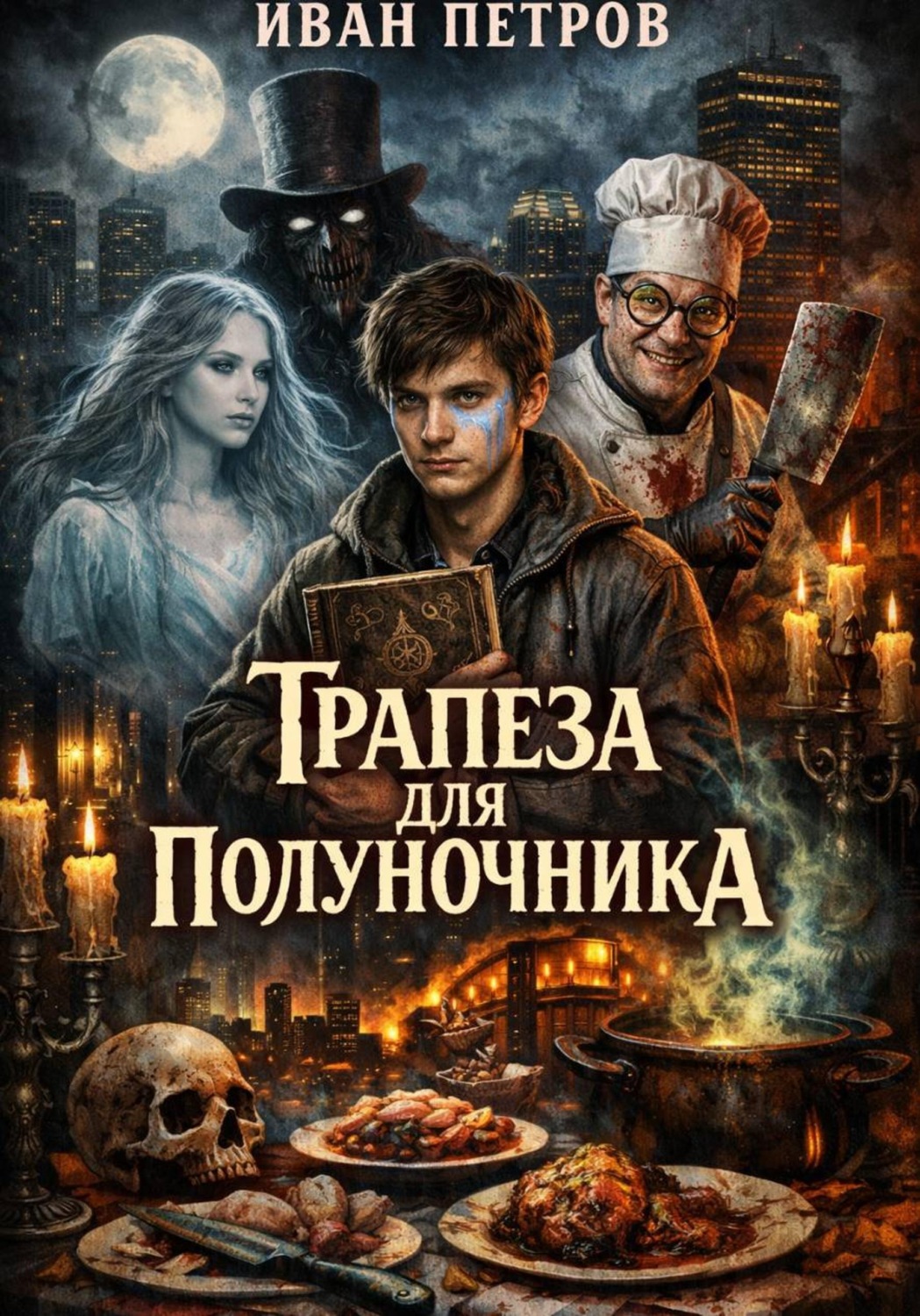 Обложка книги «Трапеза для полуночника»