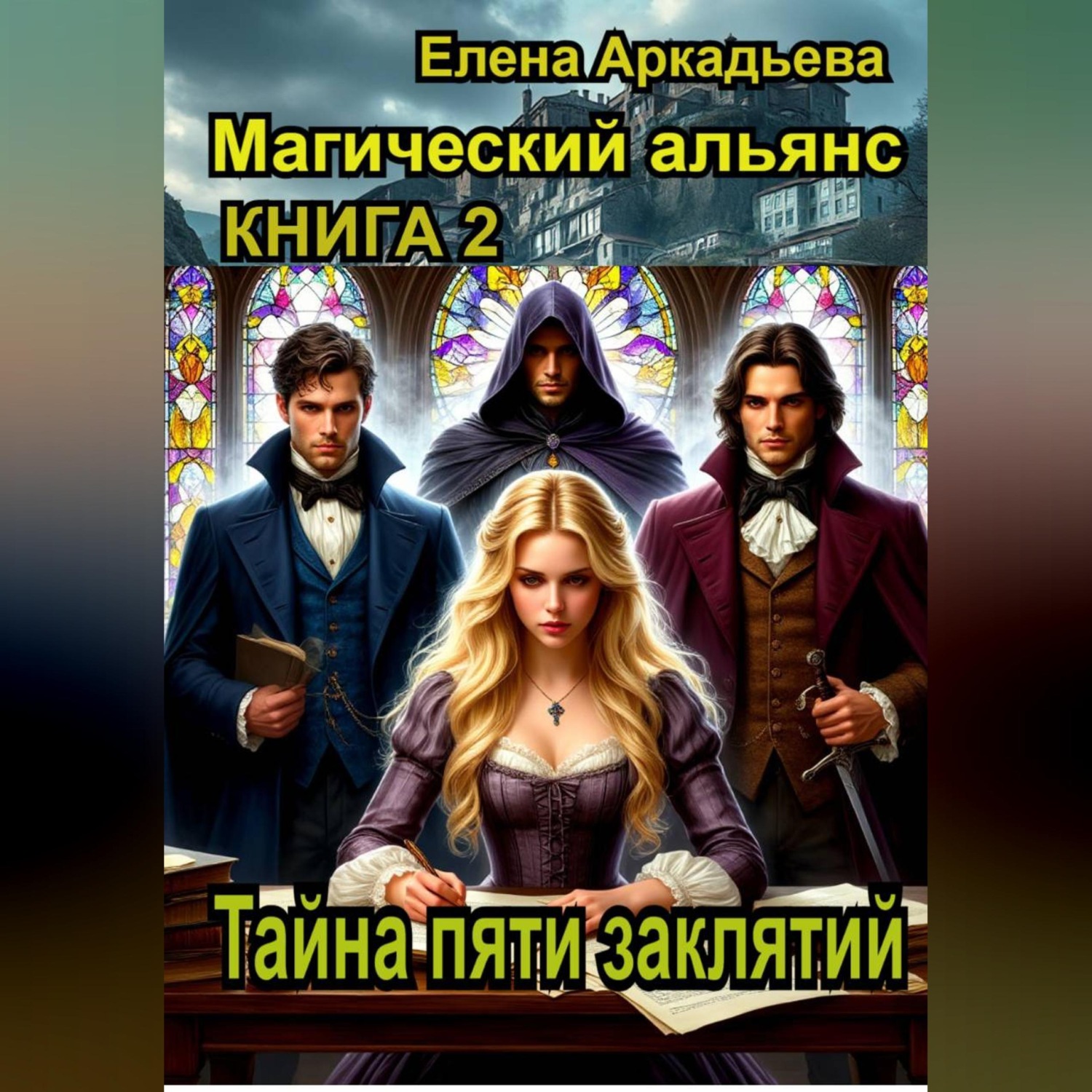 Обложка книги «Тайна пяти заклятий.»