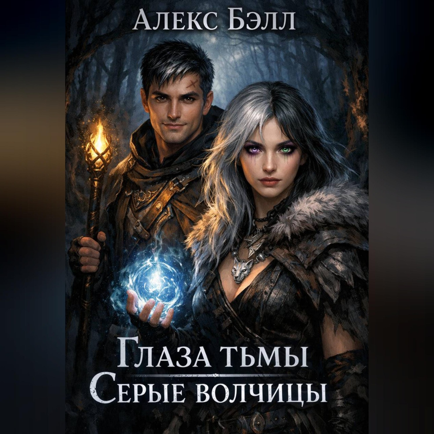 Обложка книги «Глаза тьмы: Серые волчицы»