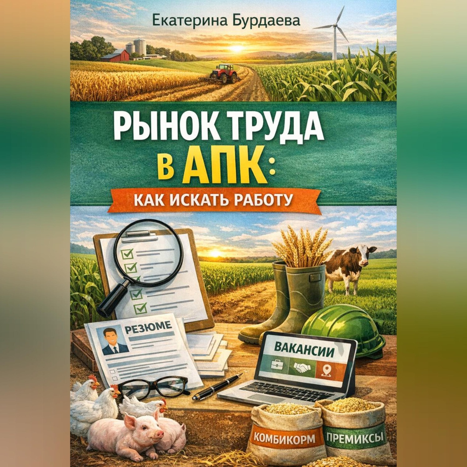Обложка книги «Рынок труда в АПК: как искать работу»