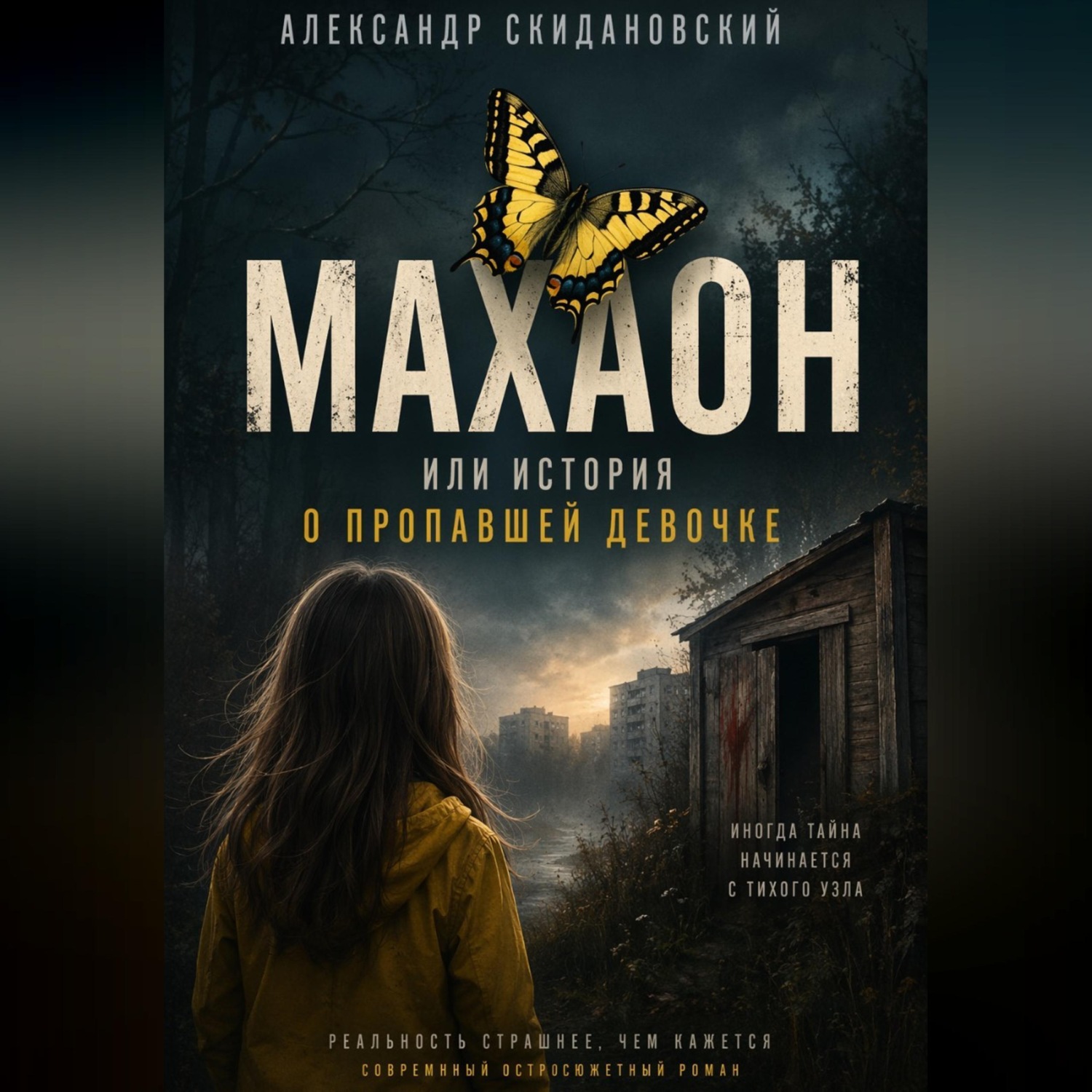 Обложка книги «Махаон. История о пропавшей девочке»