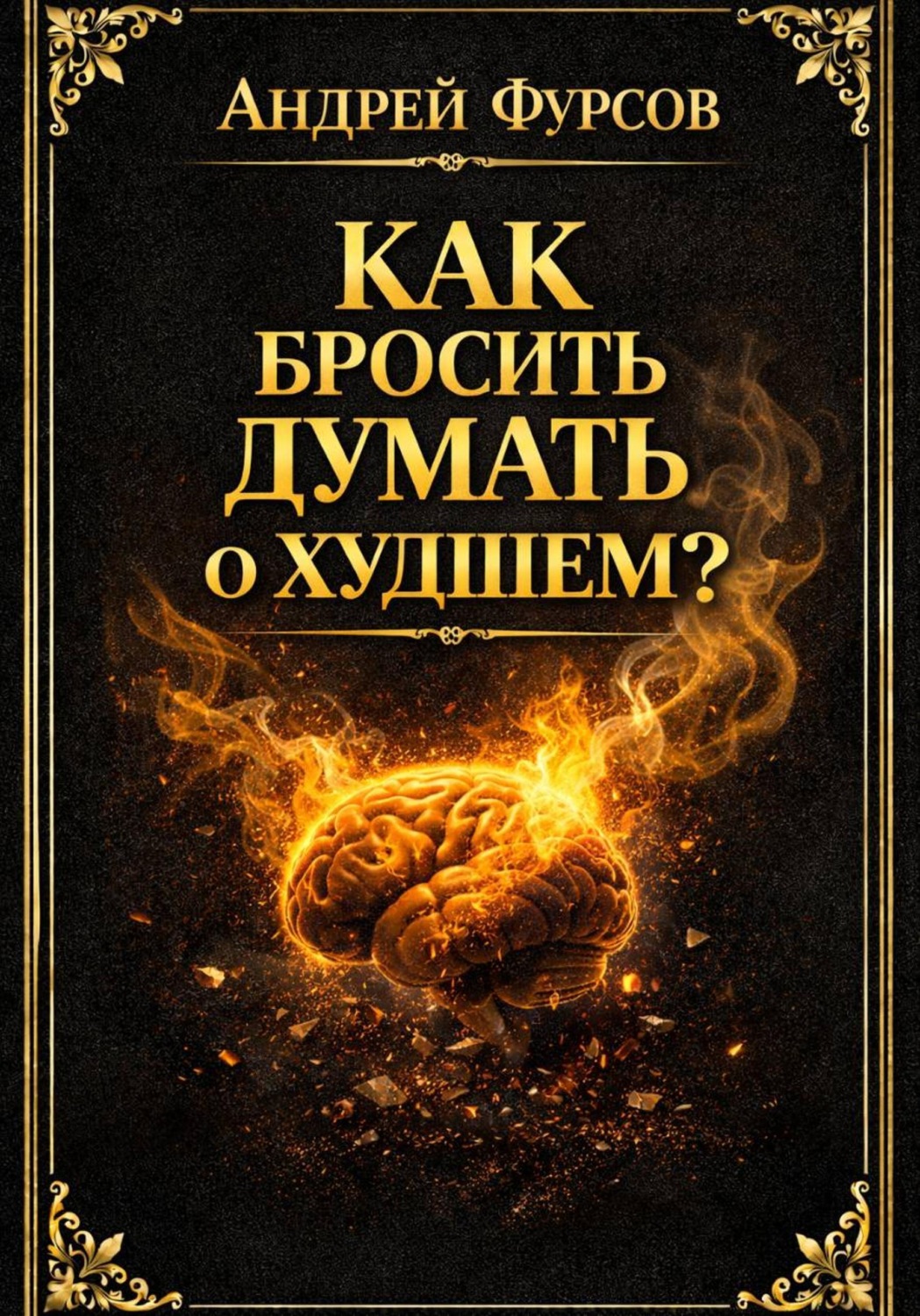 Обложка книги «Как бросить думать о худшем?»