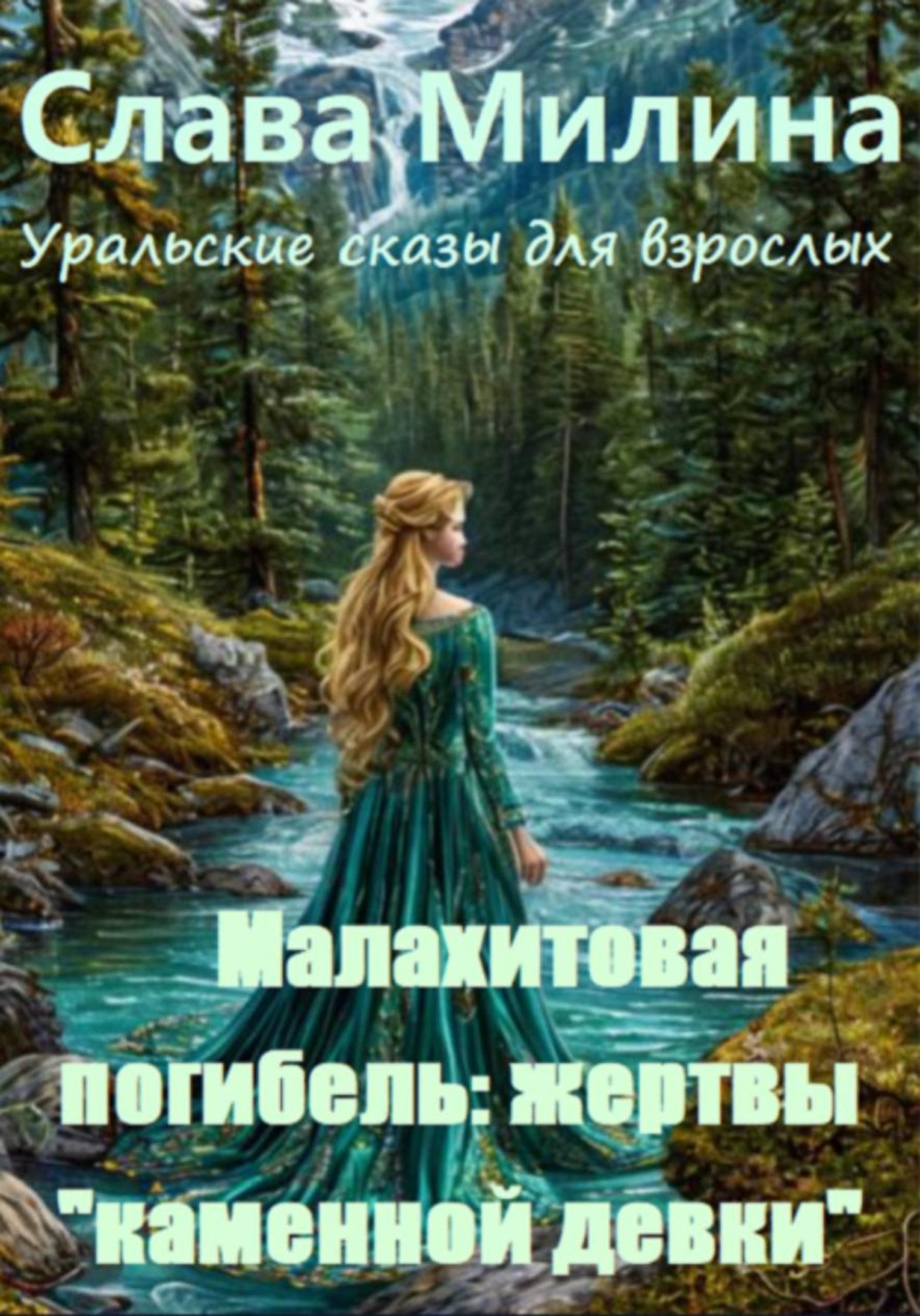 Обложка книги «Малахитовая погибель: жертвы "каменной девки" Уральские сказы для взрослых»