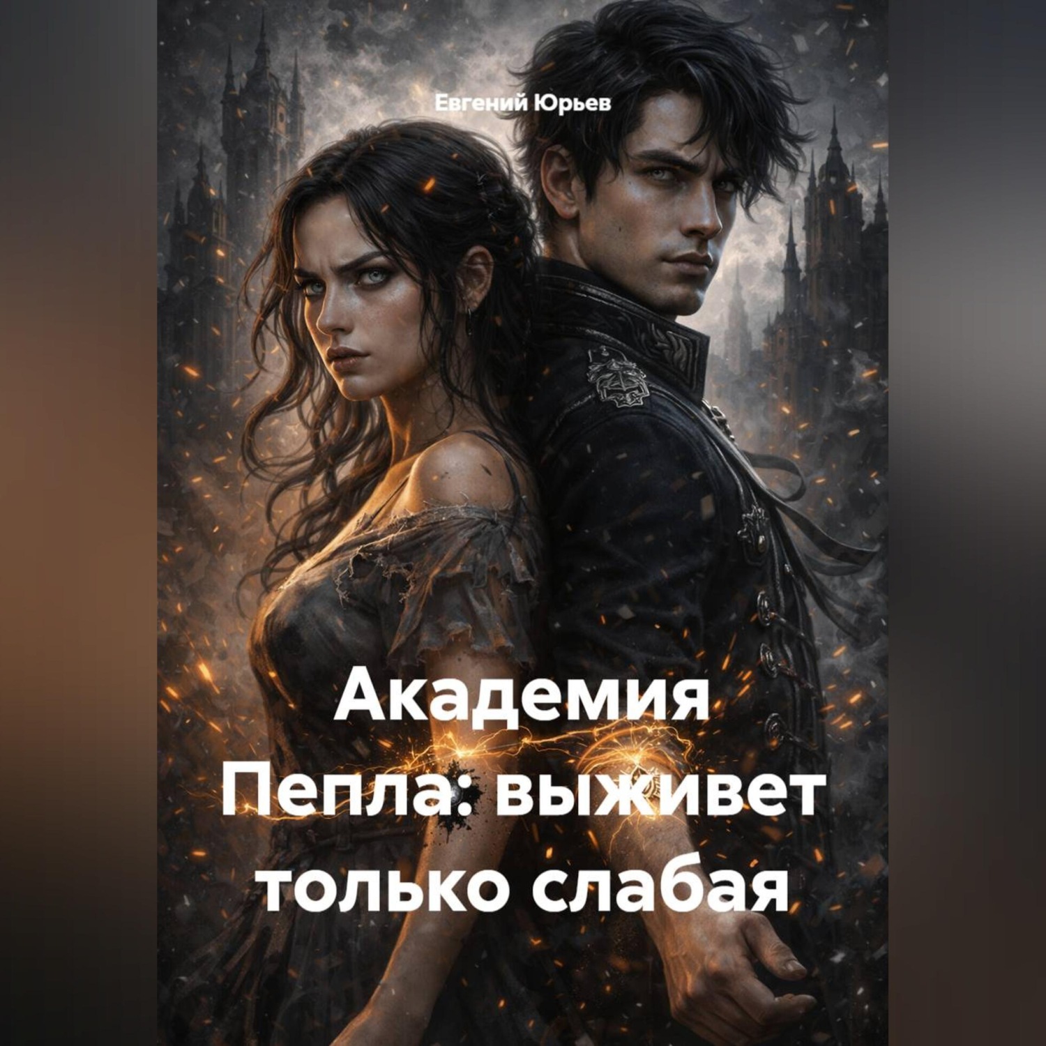 Обложка книги «Академия Пепла: выживет только слабая»