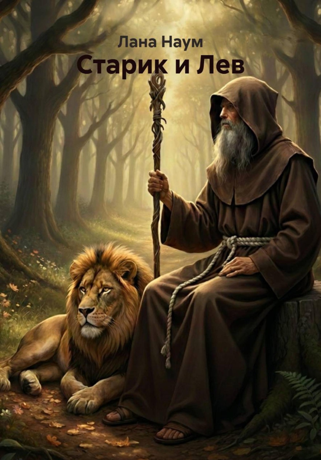 Обложка книги «Старик и Лев»