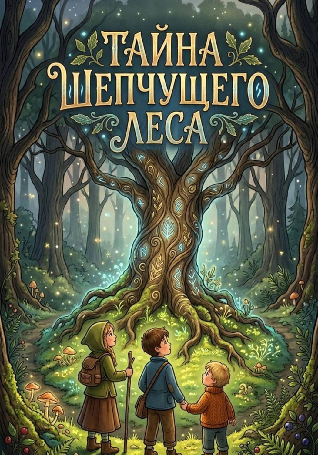 Обложка книги «Тайна шепчущего леса»