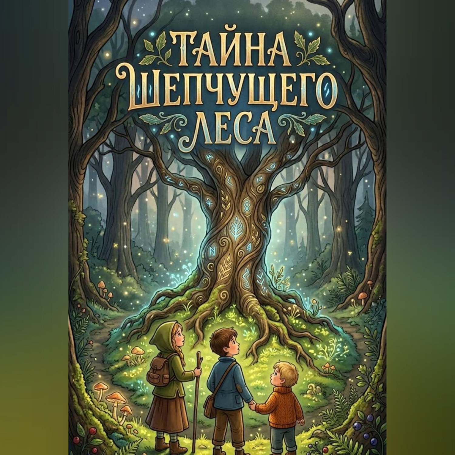 Обложка книги «Тайна шепчущего леса»