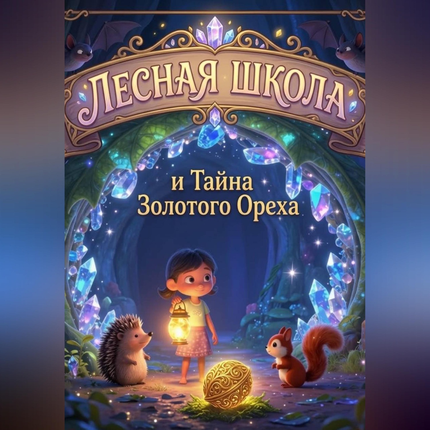 Обложка книги «Лесная школа и тайна золотого ореха»