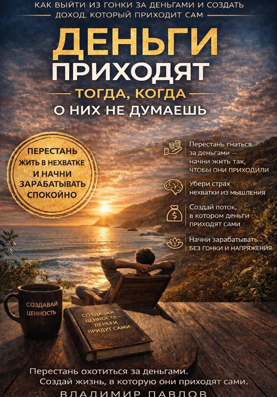 Обложка книги «Деньги приходят тогда, когда о них не думаешь»