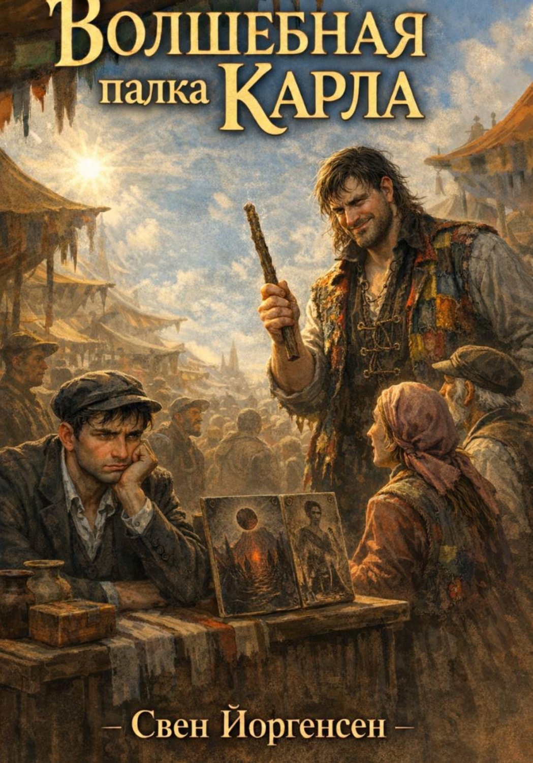 Обложка книги «Волшебная палка Карла»