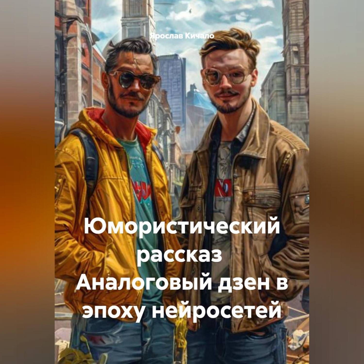 Обложка книги «Юмористический рассказ Аналоговый дзен в эпоху нейросетей»