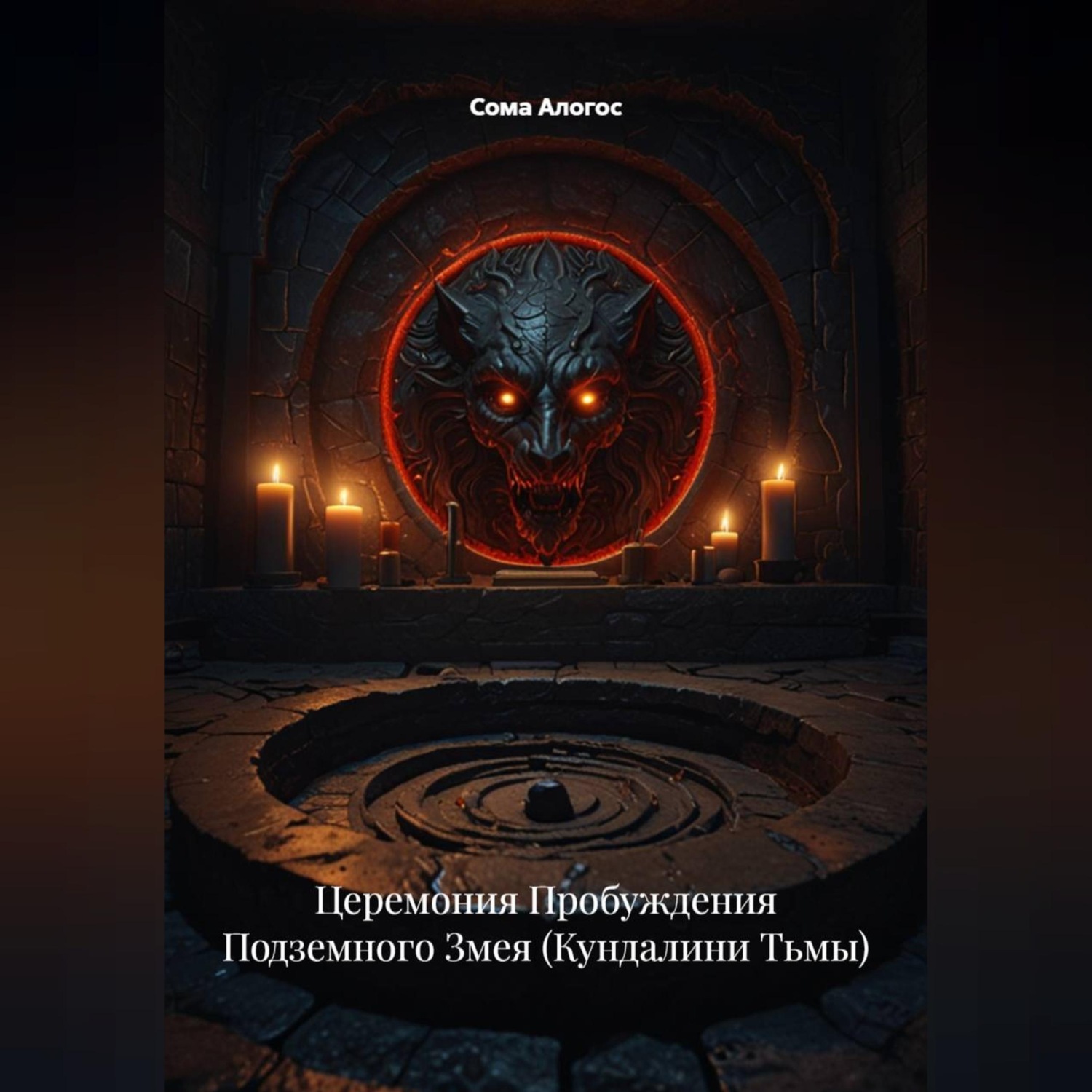 Обложка книги «Церемония Пробуждения Подземного Змея (Кундалини Тьмы)»