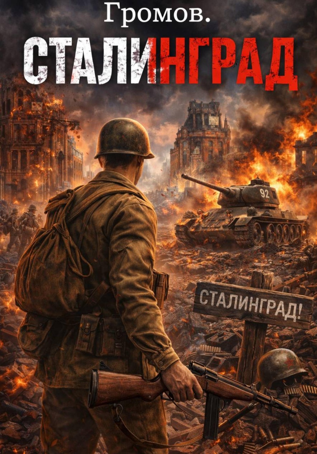 Обложка книги «Громов. Сталинград.»