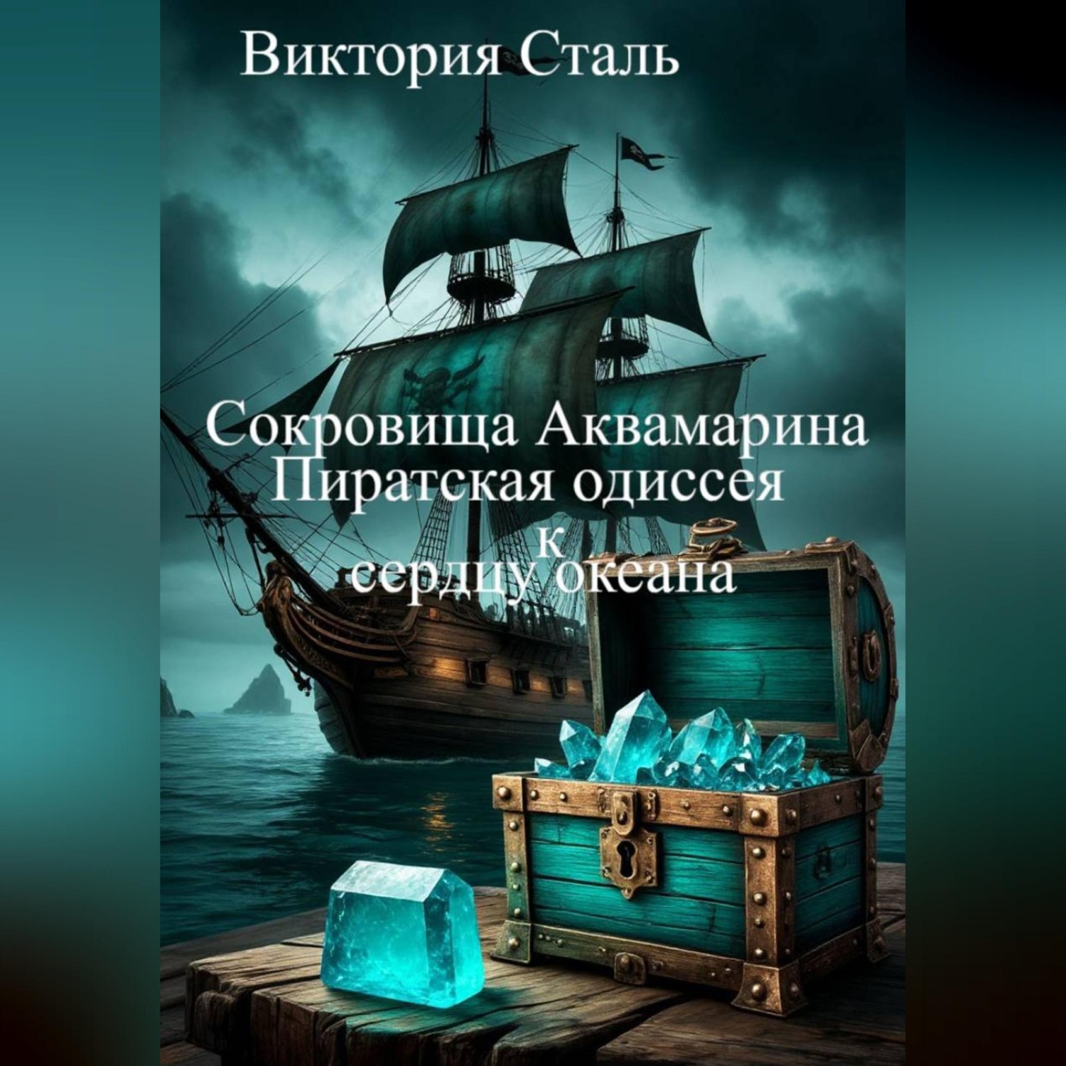 Обложка книги «Сокровища Аквамарина: Пиратская одиссея к сердцу океана»