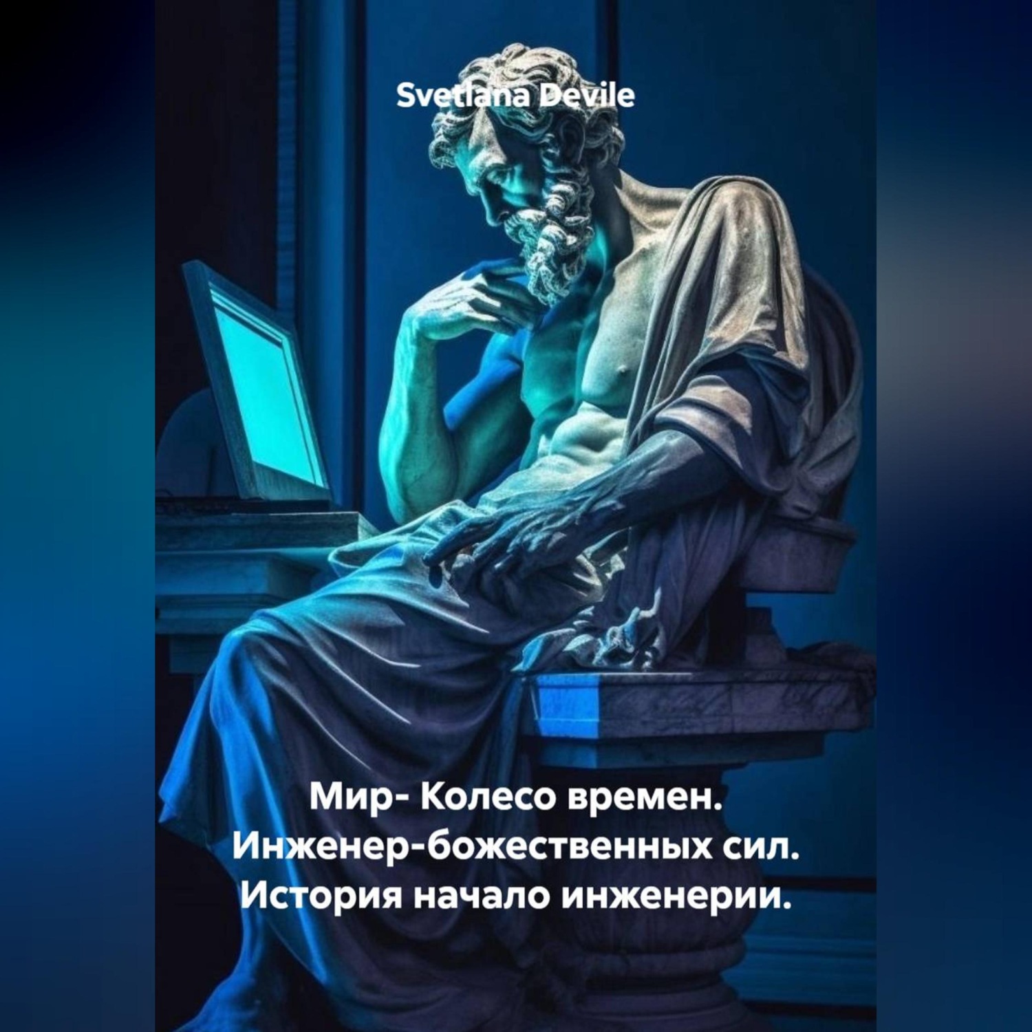 Обложка книги «Мир- Колесо времен. Инженер-божественных сил. История начало инженерии.»