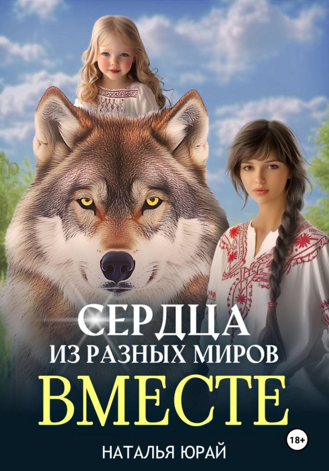 Обложка книги «Сердца из разных миров. Вместе»