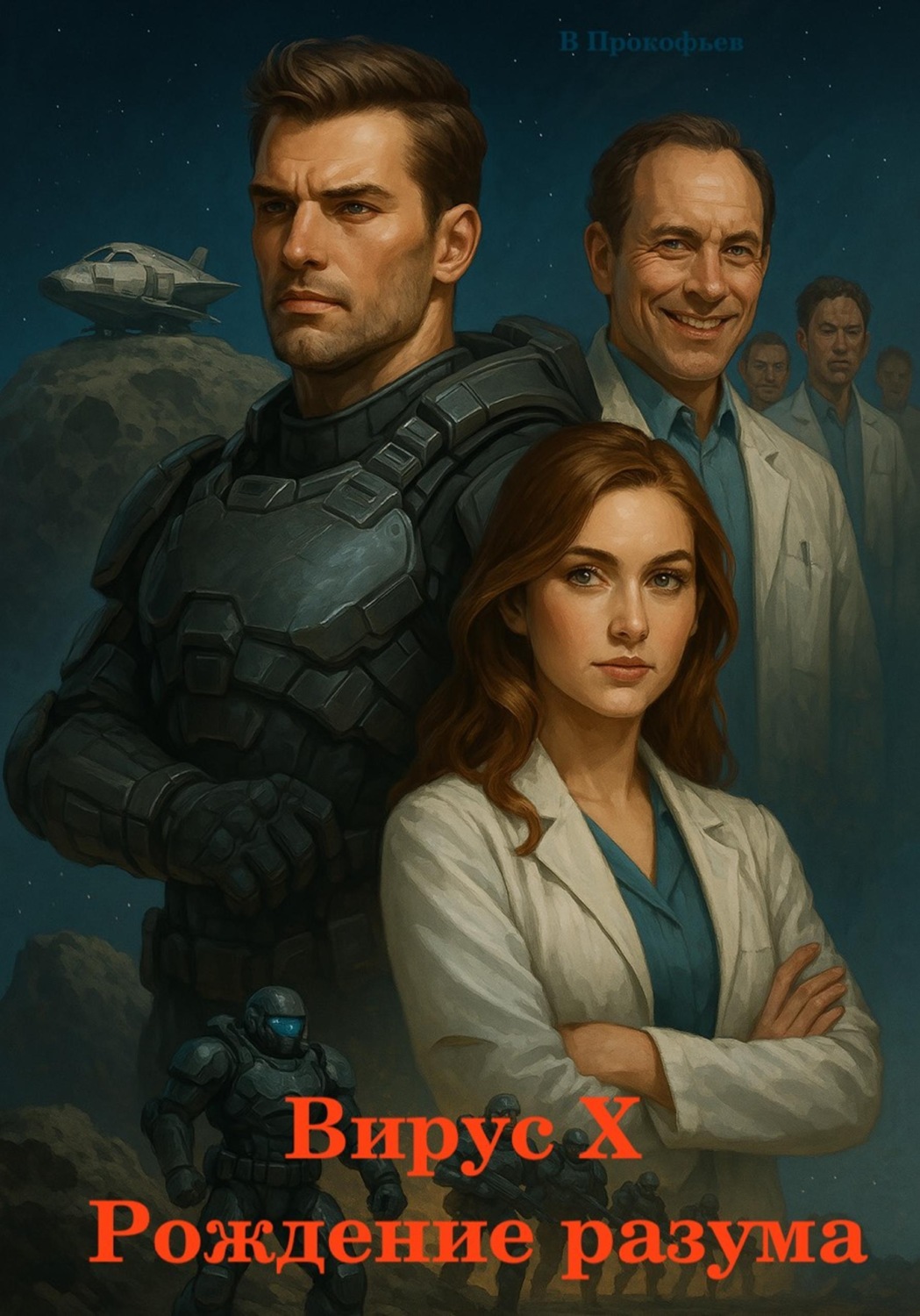 Обложка книги «Вирус Х - рождение разума»