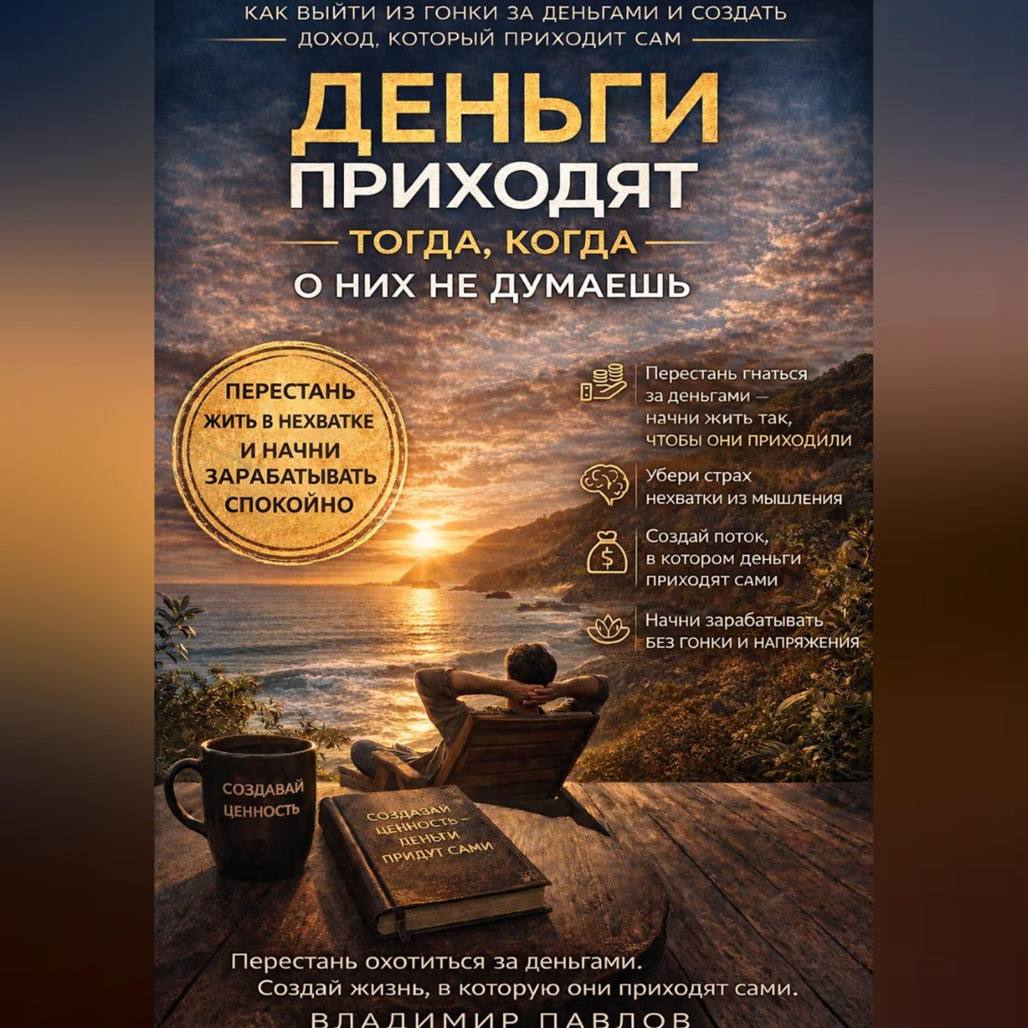 Обложка книги «Деньги приходят тогда, когда о них не думаешь»