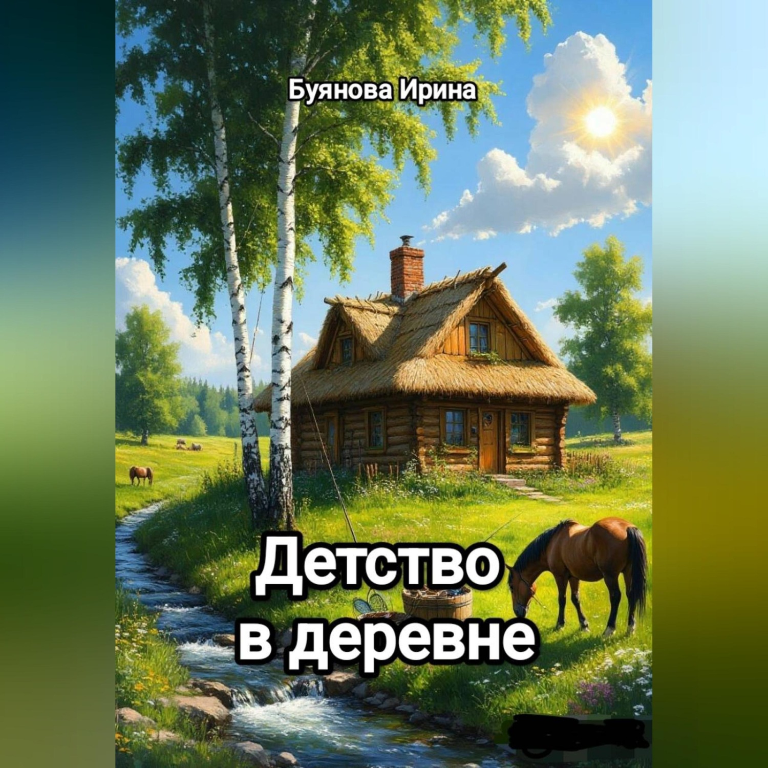 Обложка книги «Детство в деревне»