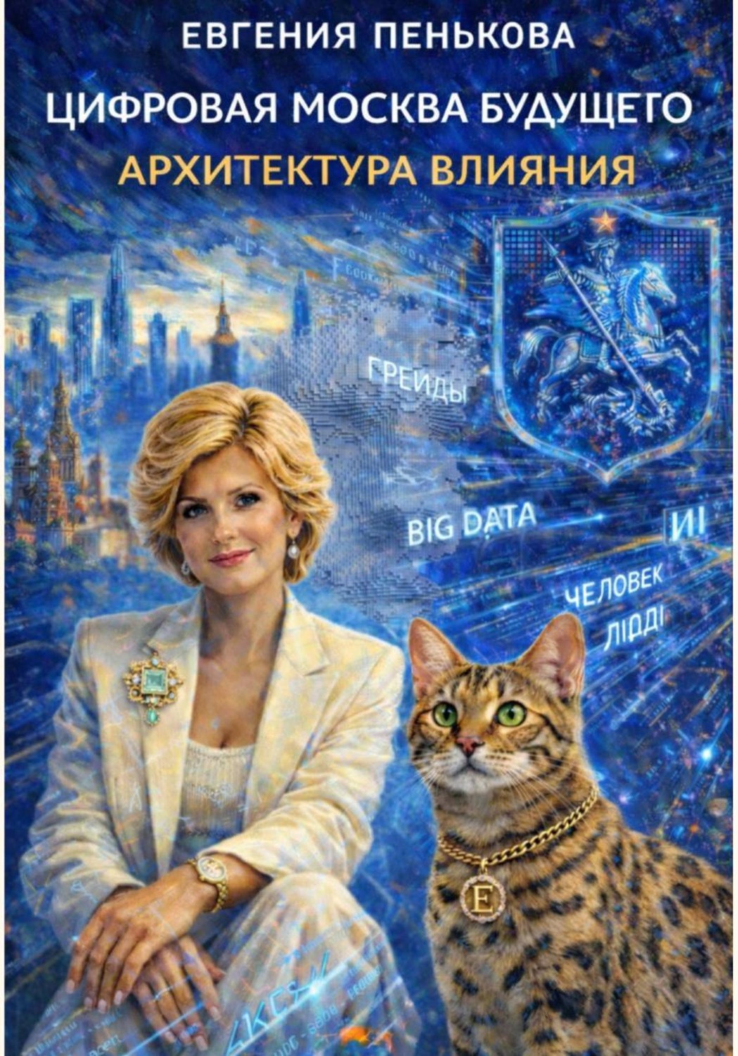 Обложка книги «Цифровая Москва будущего. Архитектура влияния»