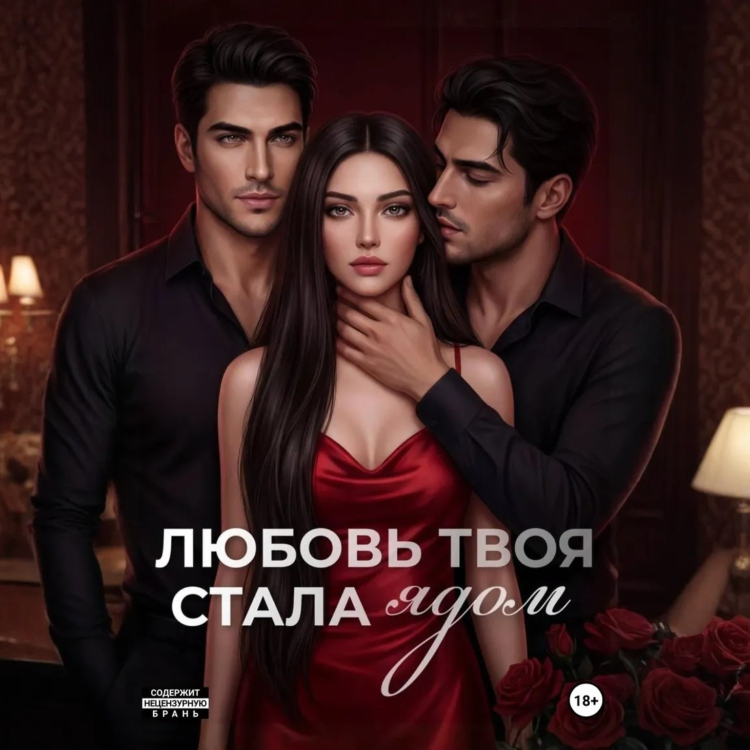 Обложка книги «Любовь твоя стала ядом»