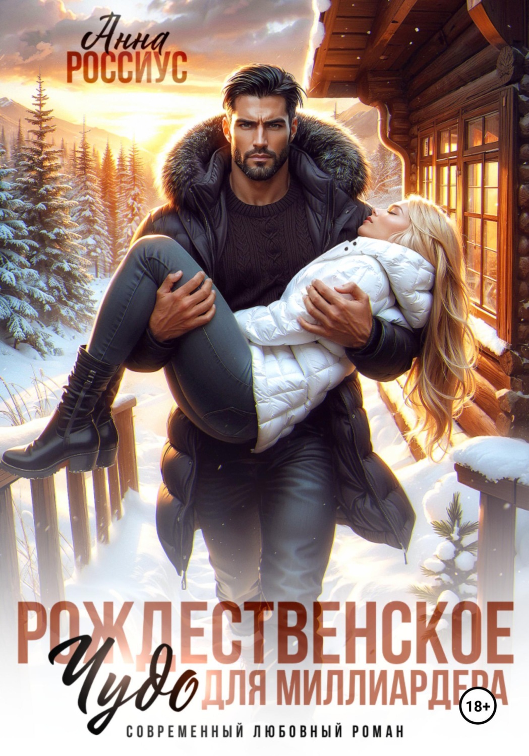 Обложка книги «Рождественское чудо для миллиардера»