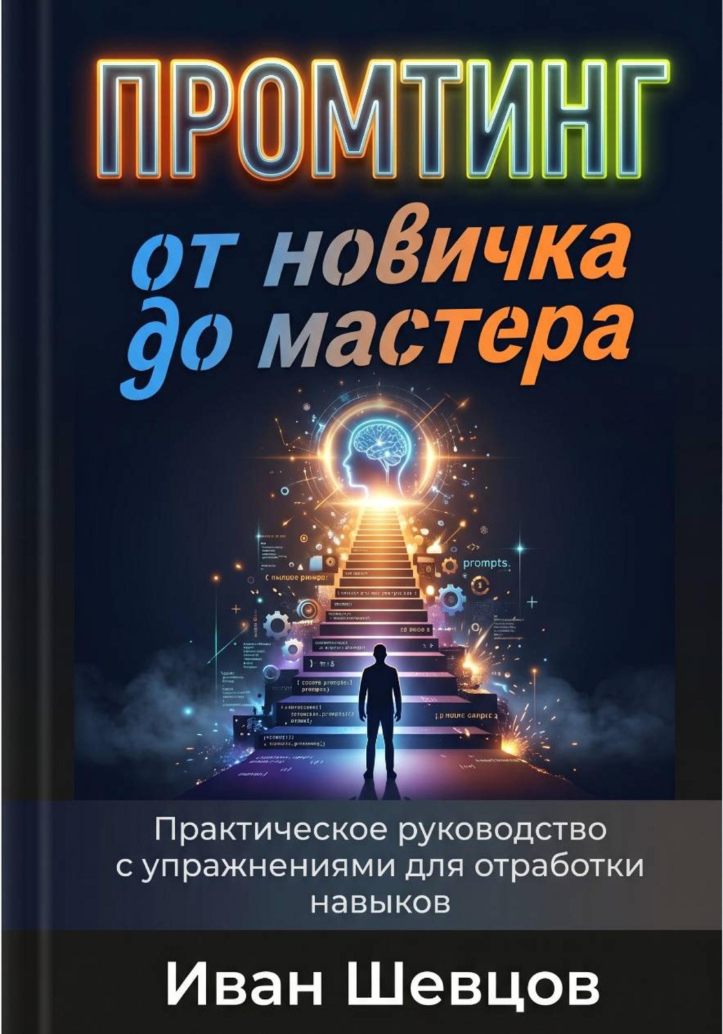 Обложка книги «Промтинг: от новичка до мастера. Практическое руководство с упражнениями»