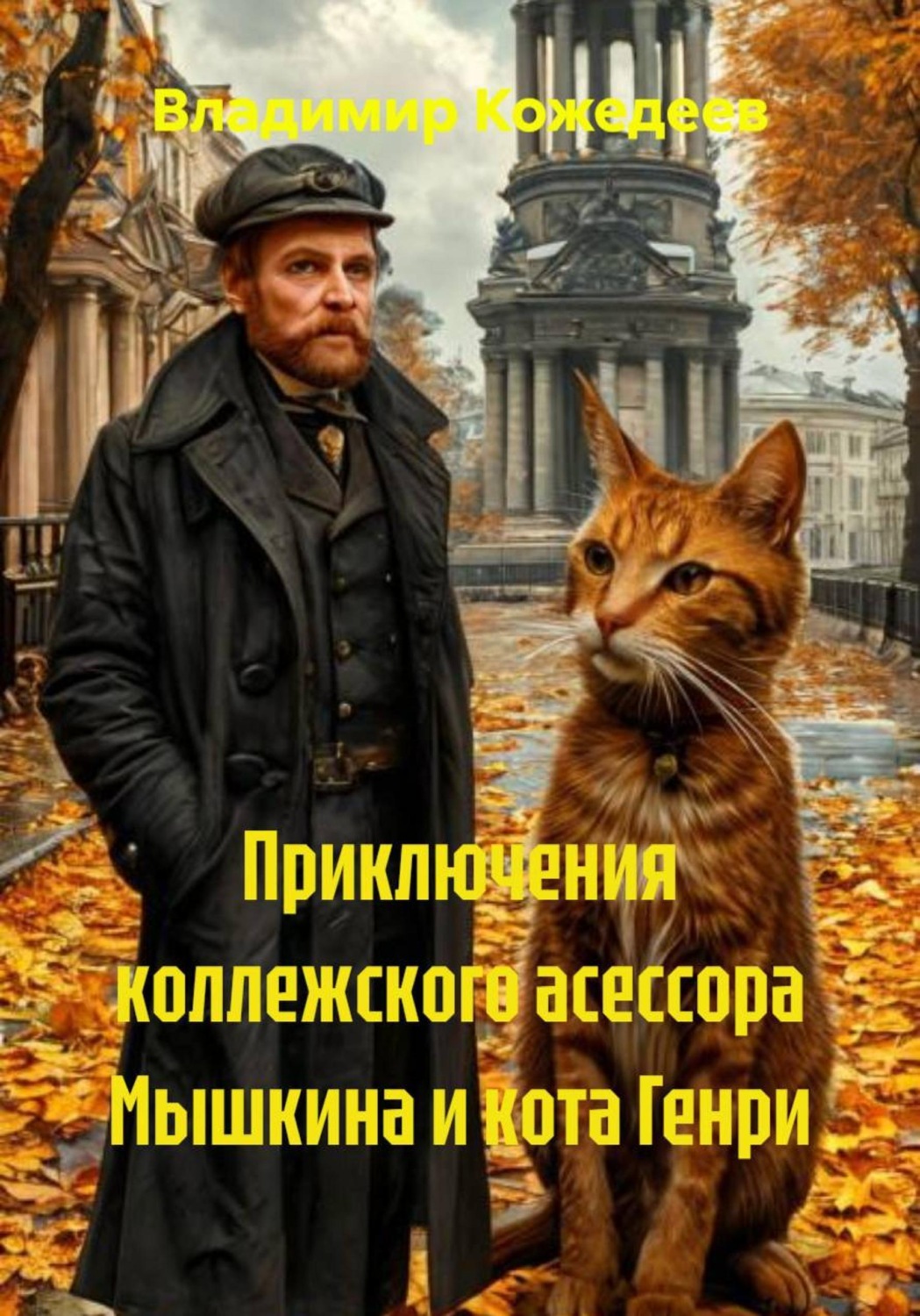 Обложка книги «Приключения коллежского асессора Мышкина и кота Генри»
