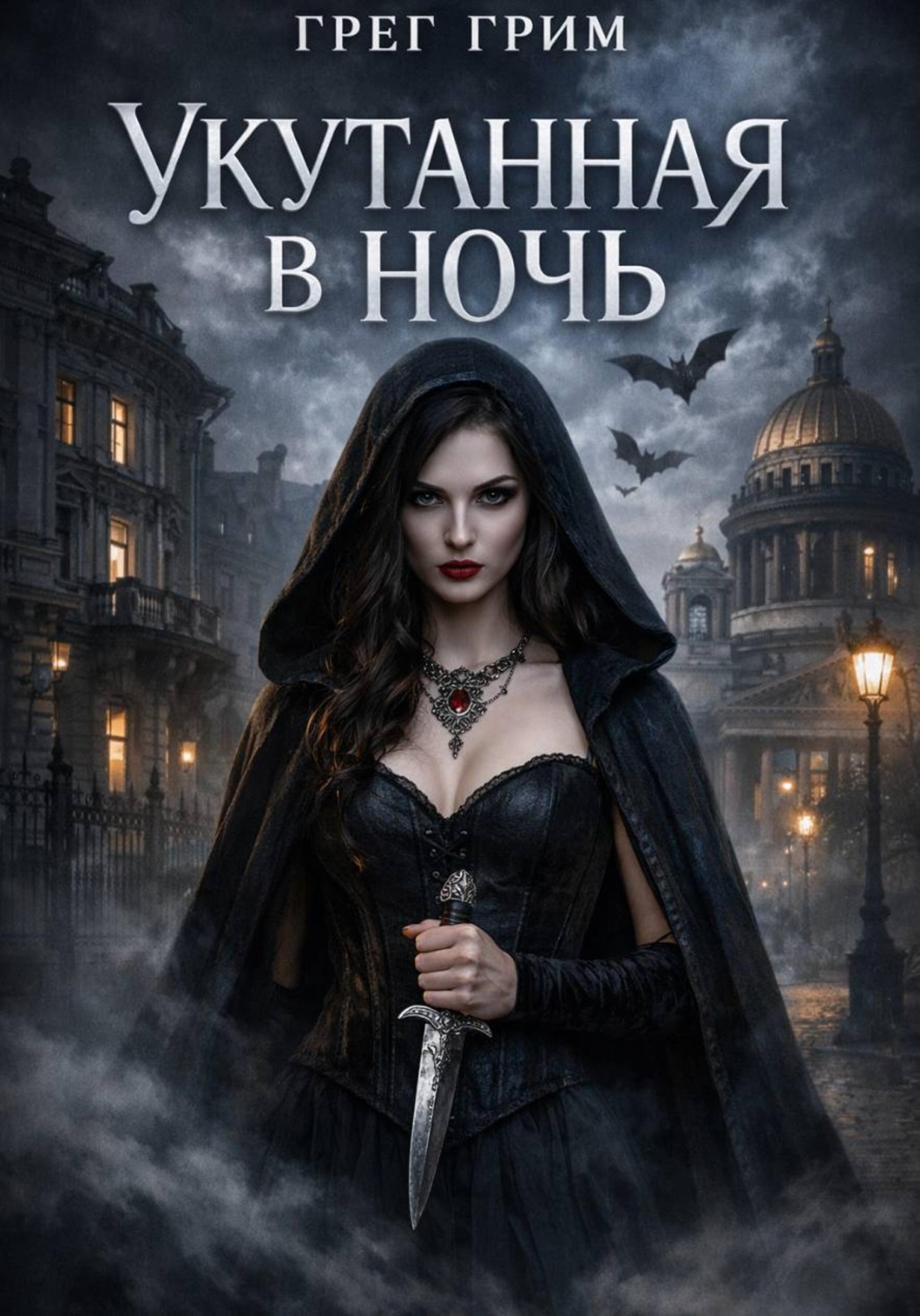Обложка книги «Укутанная в ночь»