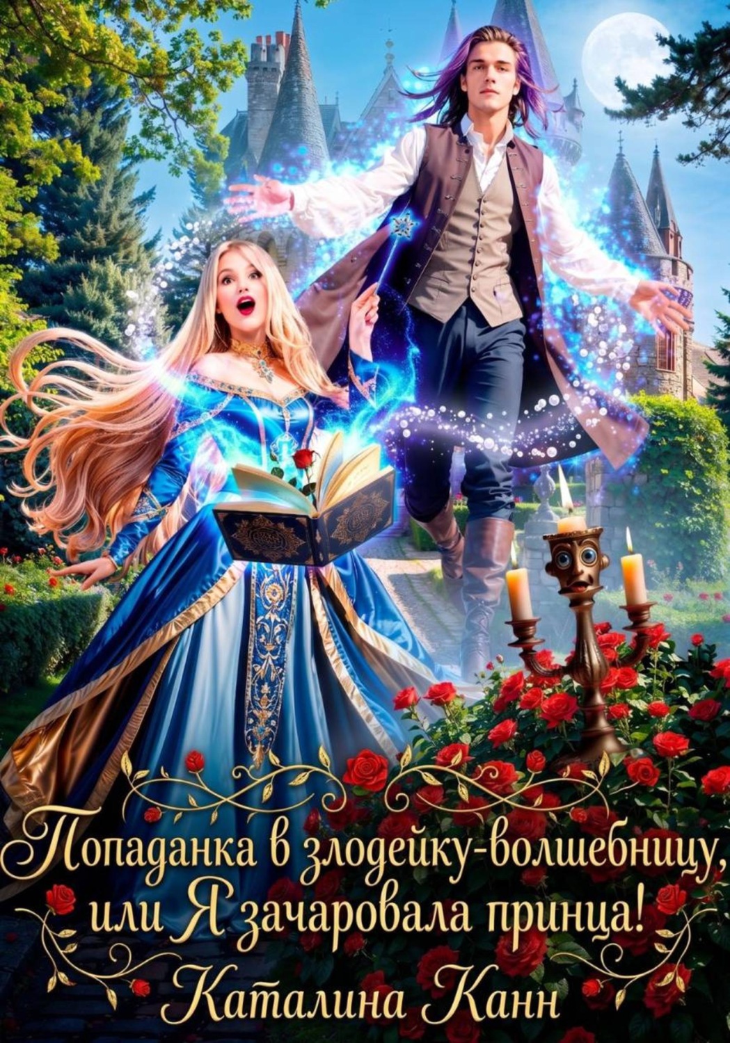 Обложка книги «Попаданка в злодейку-волшебницу, или Я зачаровала принца!»