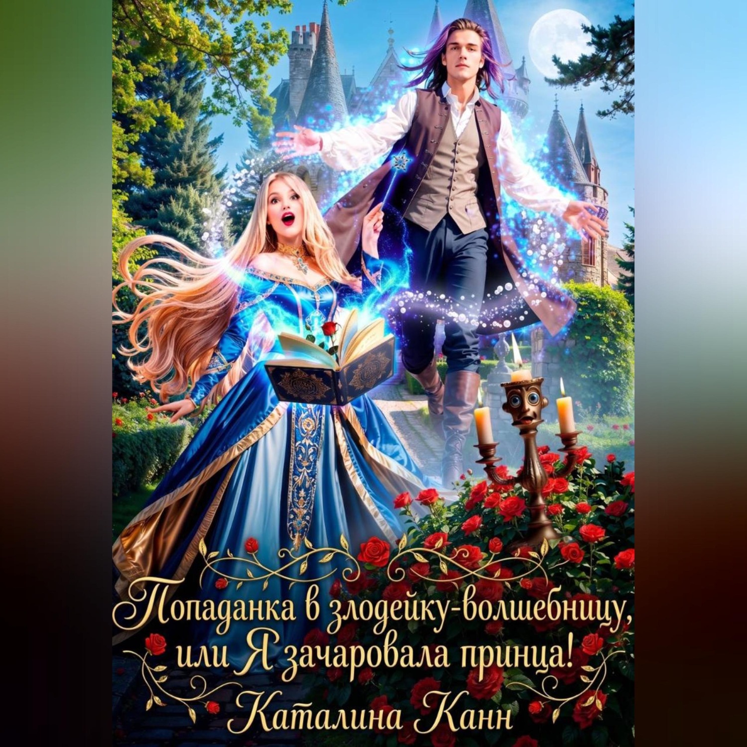 Обложка книги «Попаданка в злодейку-волшебницу, или Я зачаровала принца!»