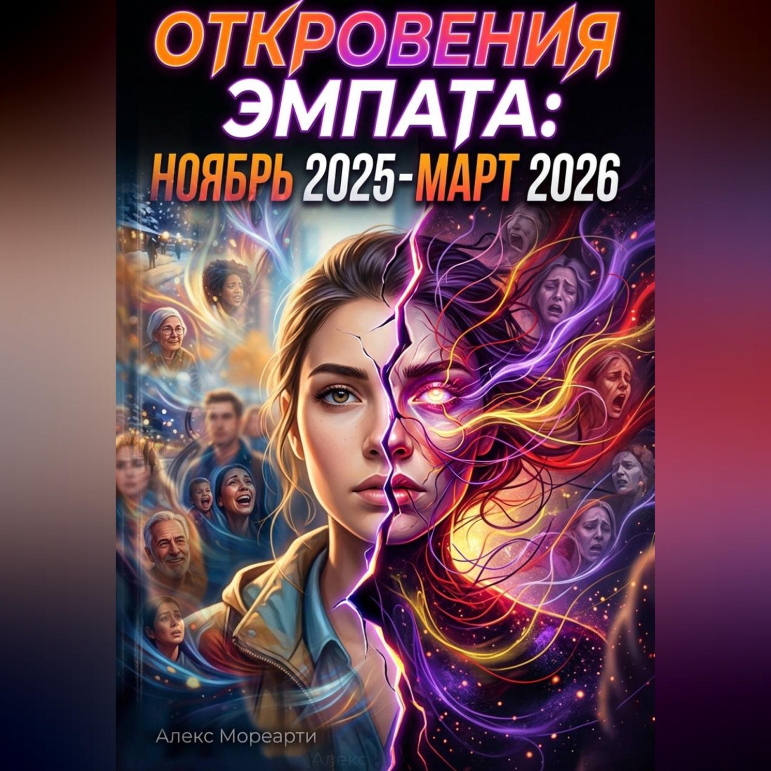 Обложка книги «Откровения эмпата: Ноябрь 2025-Март 2026»