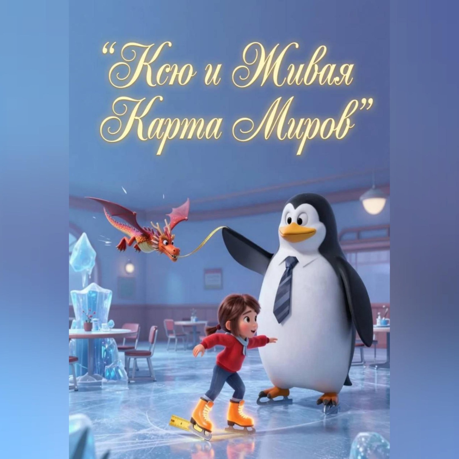 Обложка книги «Ксю и Живая Карта Миров»