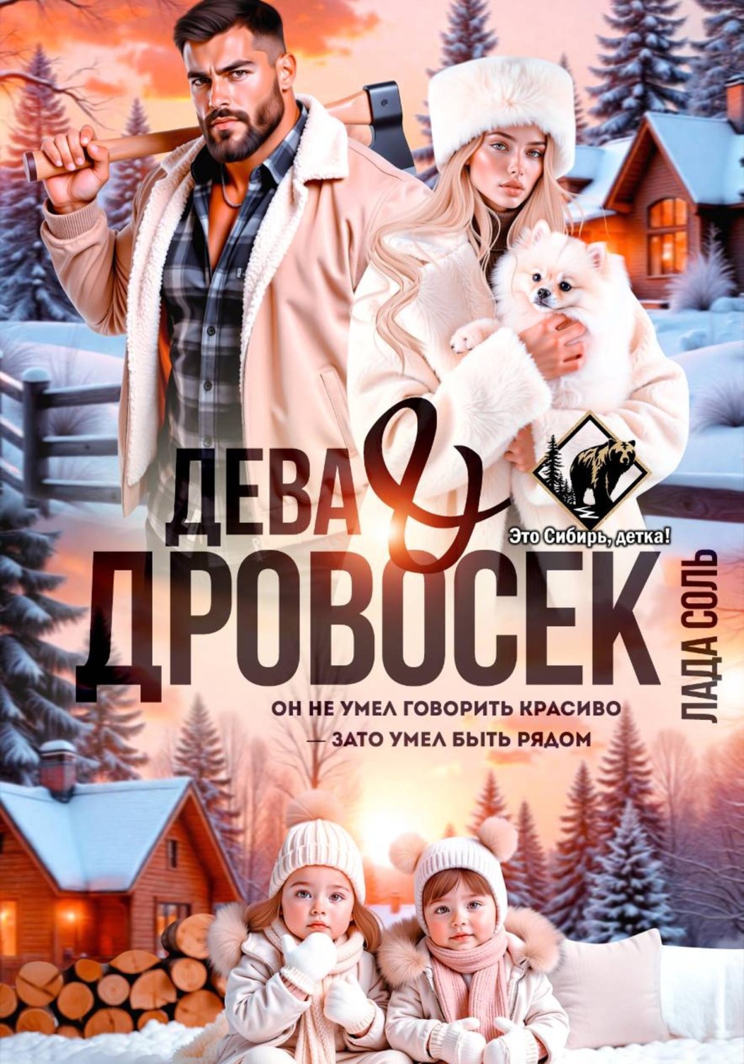Обложка книги «Дева и Дровосек»