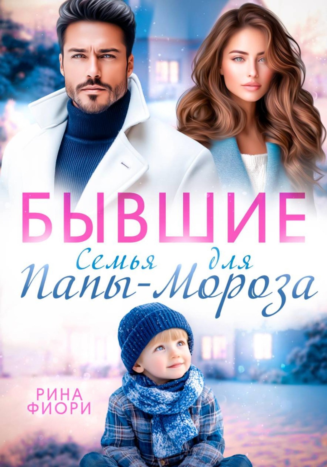 Обложка книги «Бывшие. Семья для Папы-Мороза»