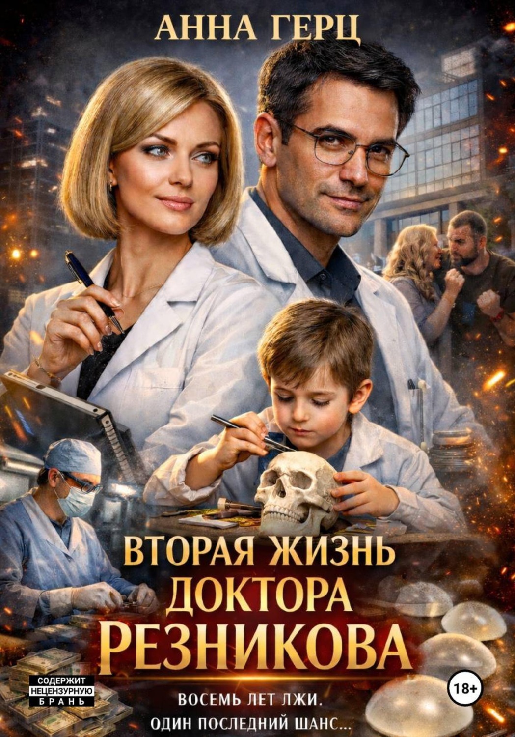 Обложка книги «Вторая жизнь доктора Резникова»