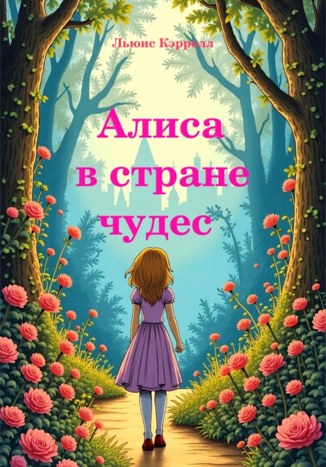 Обложка книги «Алиса в стране чудес»