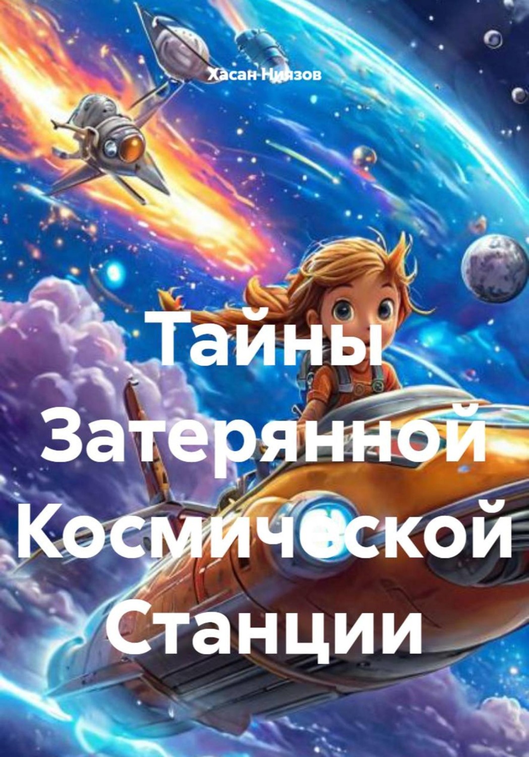 Обложка книги «Тайны Затерянной Космической Станции»