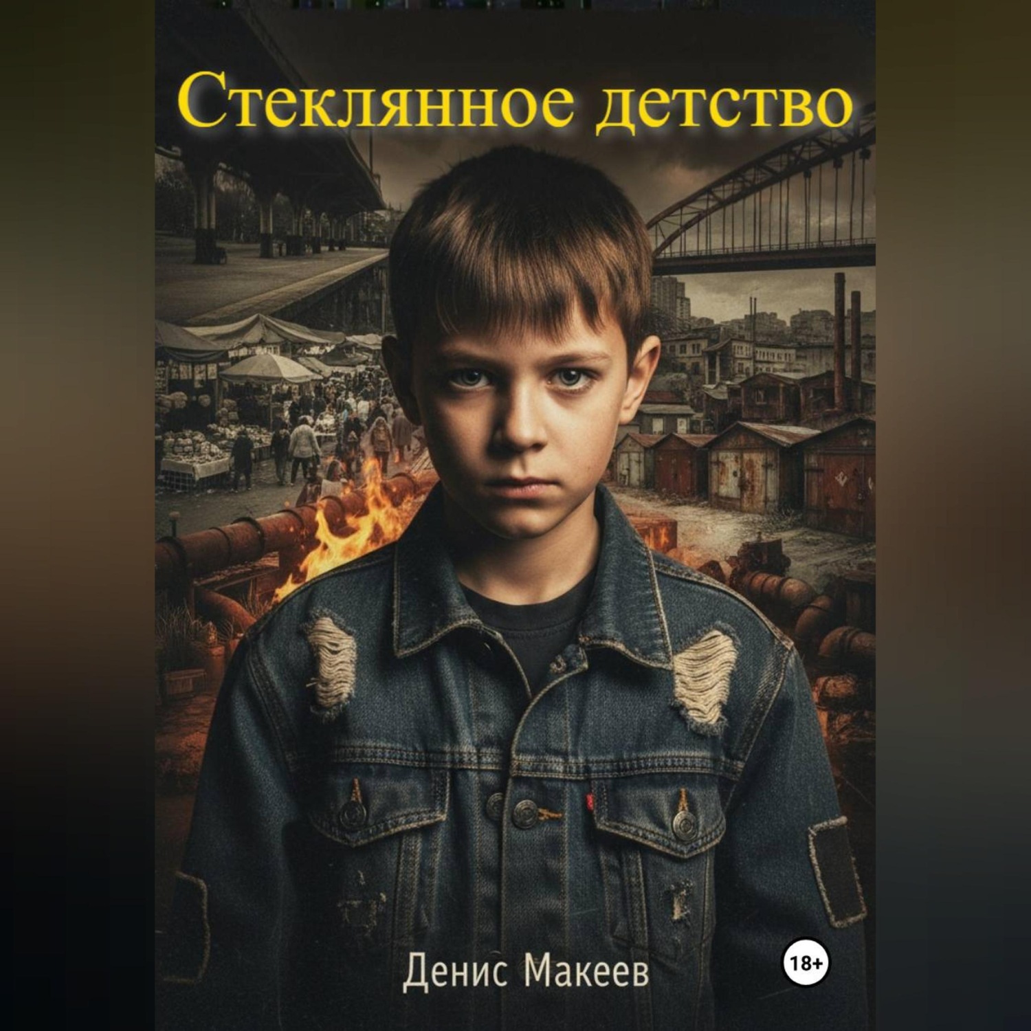 Обложка книги «Стеклянное детство»