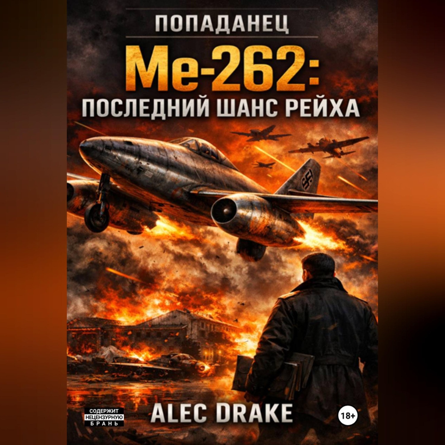 Обложка книги «Попаданец. Me-262: последний шанс рейха»