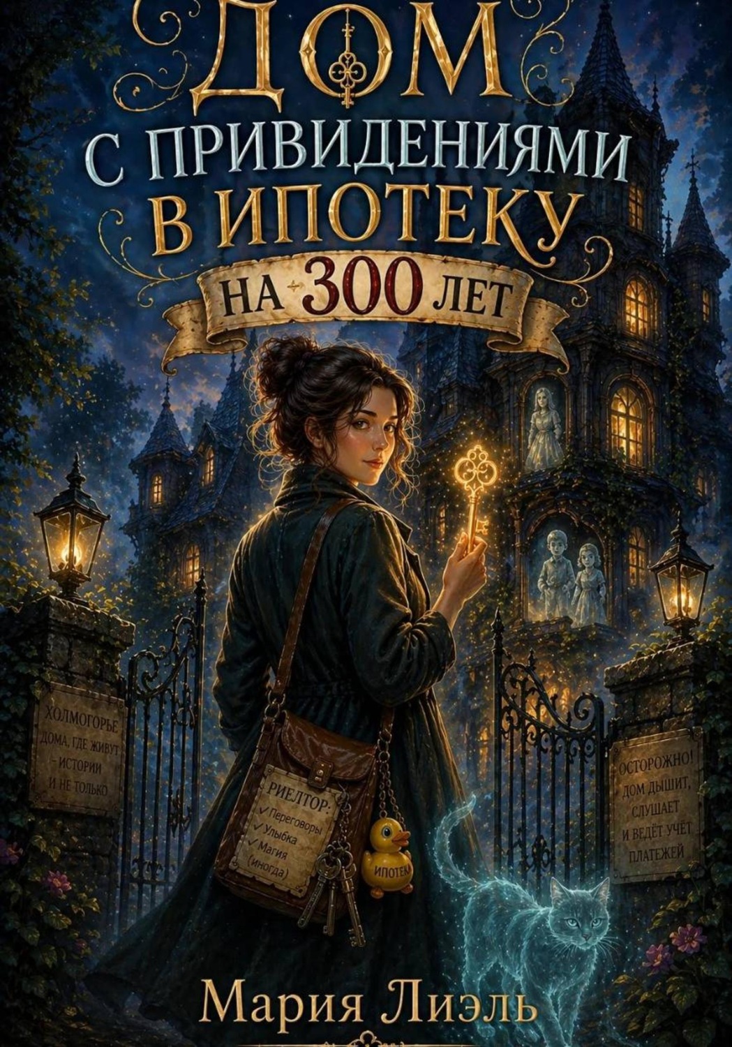 Обложка книги «Дом с привидениями в ипотеку на 300 лет»