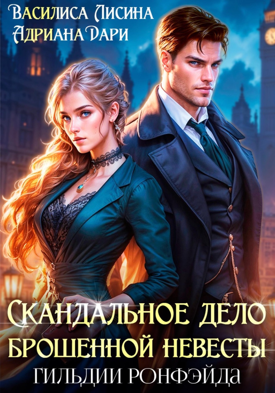 Обложка книги «Скандальное дело брошенной невесты. Гильдии Ронфэйда»