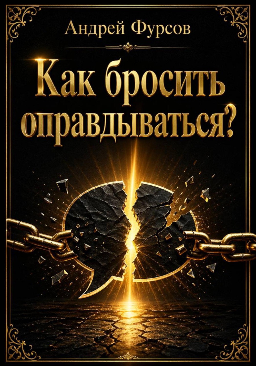 Обложка книги «Как бросить оправдываться?»