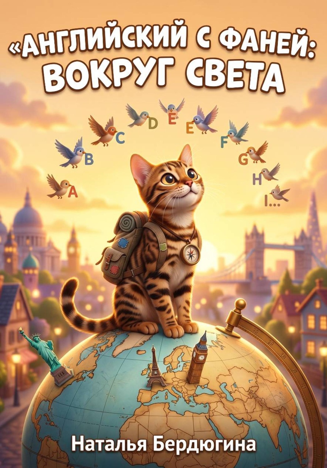 Обложка книги «Английский с Фаней ч.3: Вокруг света»