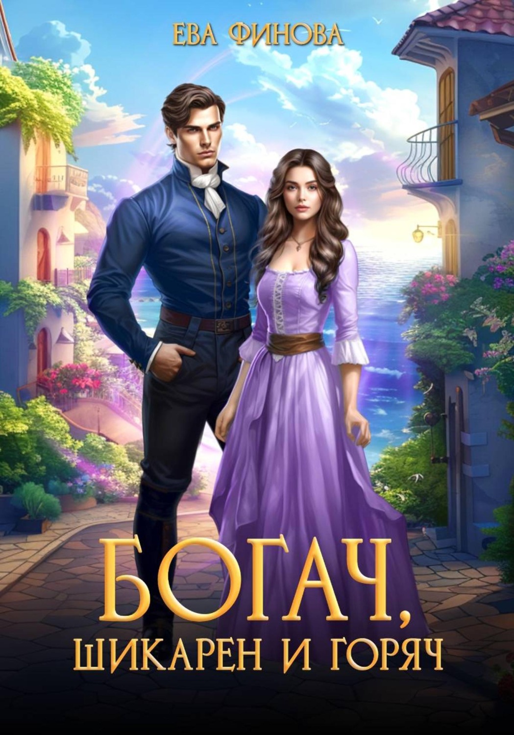 Обложка книги «Богач, шикарен и горяч»