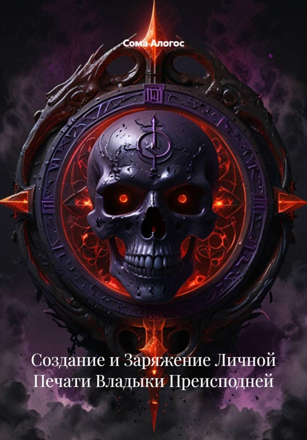 Обложка книги «Создание и Заряжение Личной Печати Владыки Преисподней»