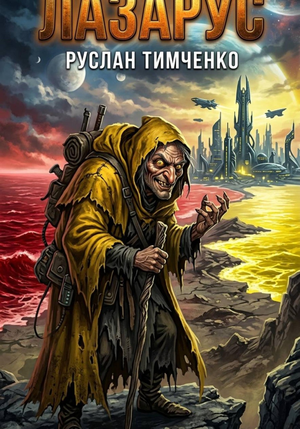 Обложка книги «Лазарус»