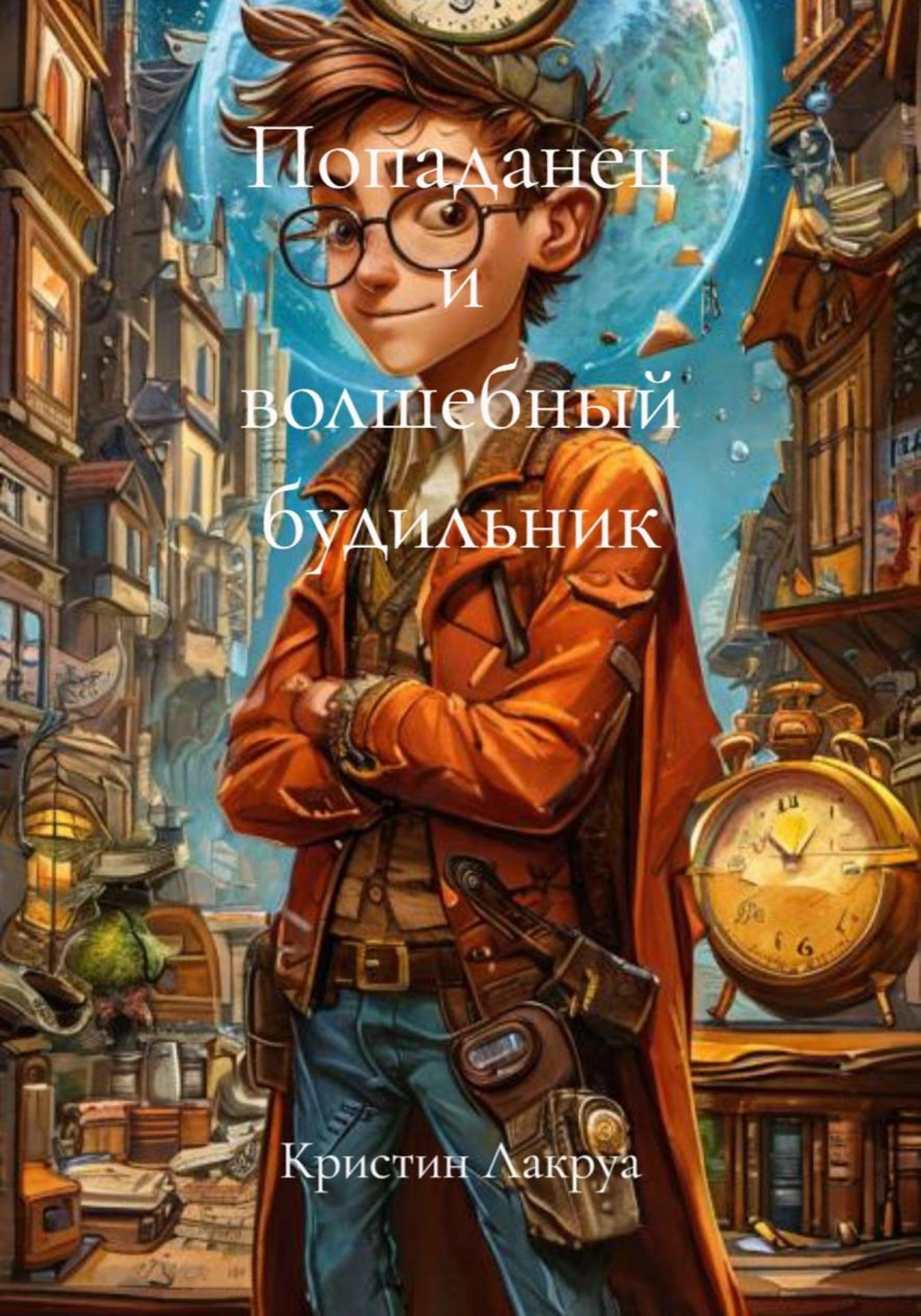 Обложка книги «Попаданец и волшебный будильник»