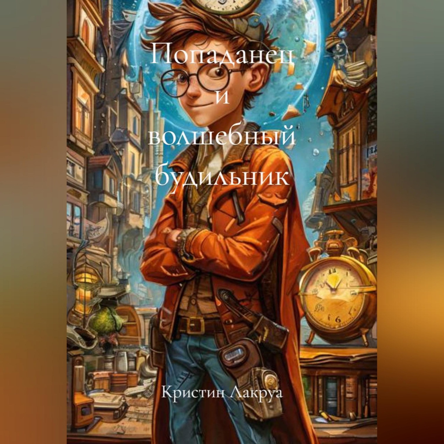 Обложка книги «Попаданец и волшебный будильник»