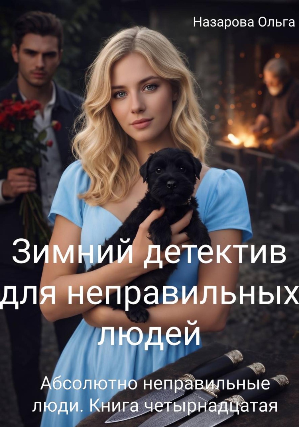 Обложка книги «Зимний детектив для неправильных людей»